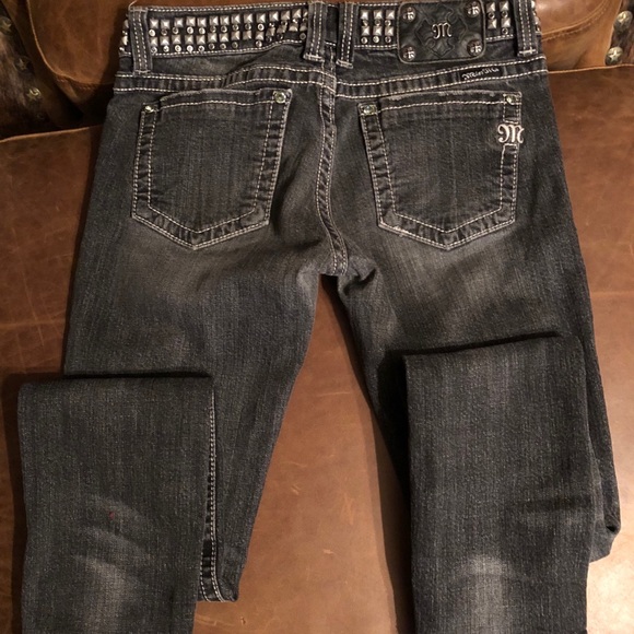 Miss Me Denim - Miss Me black skinny jeans